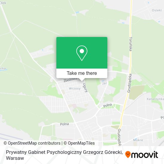 Prywatny Gabinet Psychologiczny Grzegorz Górecki map