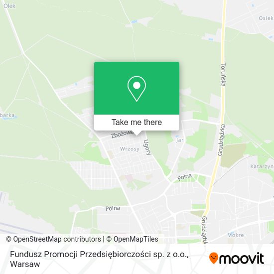 Fundusz Promocji Przedsiębiorczości sp. z o.o. map