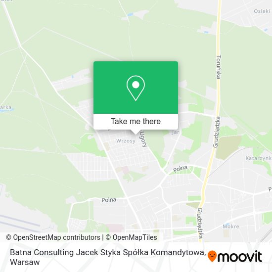 Batna Consulting Jacek Styka Spółka Komandytowa map