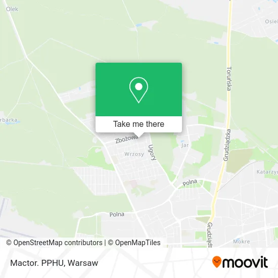 Карта Mactor. PPHU