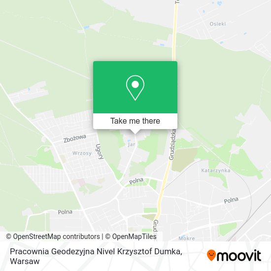 Pracownia Geodezyjna Nivel Krzysztof Dumka map