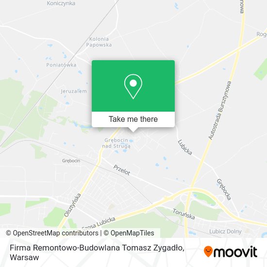 Firma Remontowo-Budowlana Tomasz Zygadło map