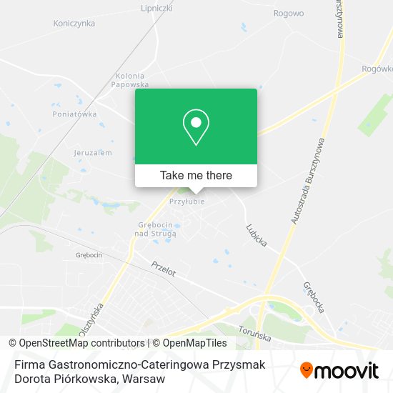 Firma Gastronomiczno-Cateringowa Przysmak Dorota Piórkowska map