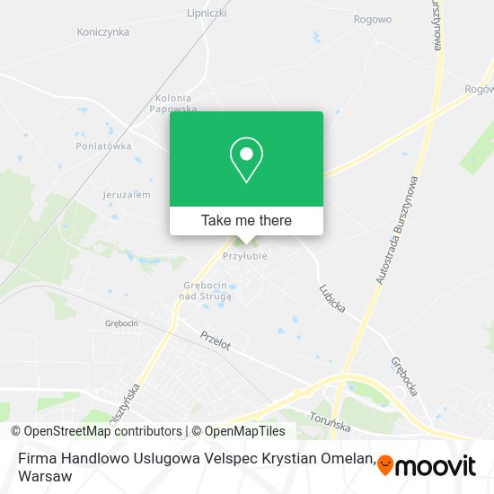 Firma Handlowo Uslugowa Velspec Krystian Omelan map