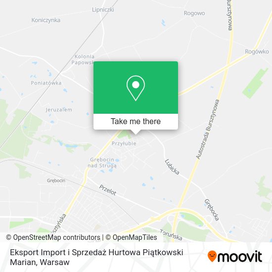 Eksport Import i Sprzedaż Hurtowa Piątkowski Marian map