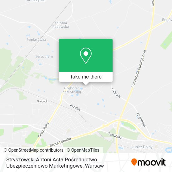 Stryszowski Antoni Asta Pośrednictwo Ubezpieczeniowo Marketingowe map