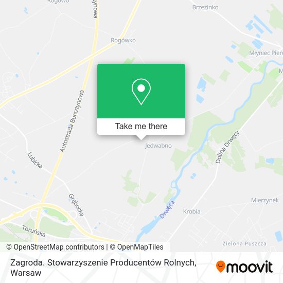 Карта Zagroda. Stowarzyszenie Producentów Rolnych