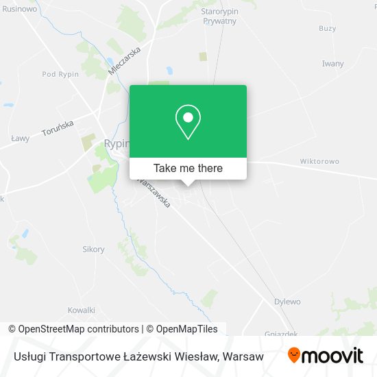 Usługi Transportowe Łażewski Wiesław map