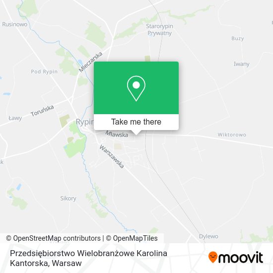 Przedsiębiorstwo Wielobranżowe Karolina Kantorska map