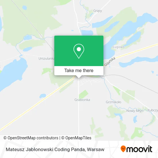 Карта Mateusz Jabłonowski Coding Panda