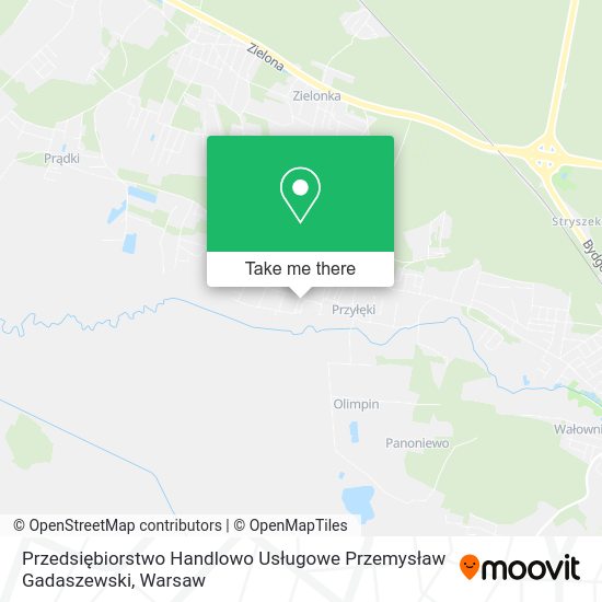 Przedsiębiorstwo Handlowo Usługowe Przemysław Gadaszewski map