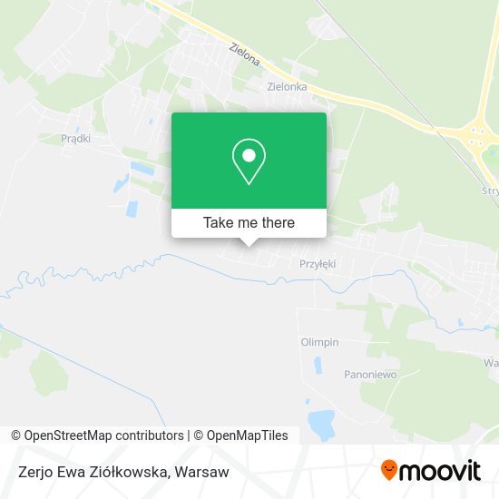 Zerjo Ewa Ziółkowska map