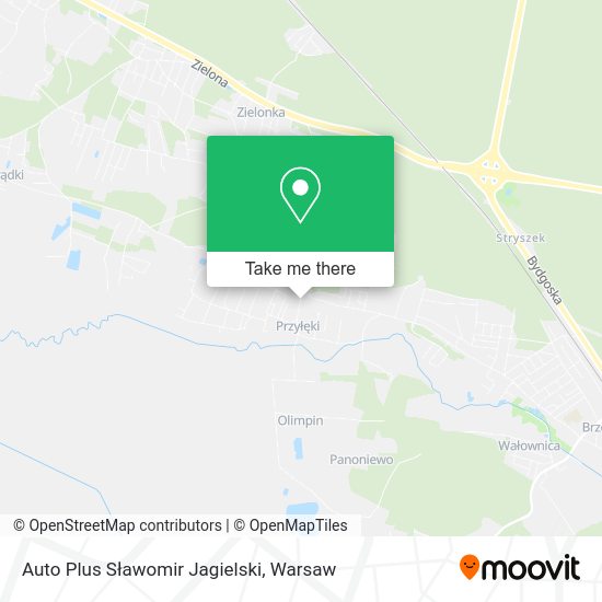 Auto Plus Sławomir Jagielski map