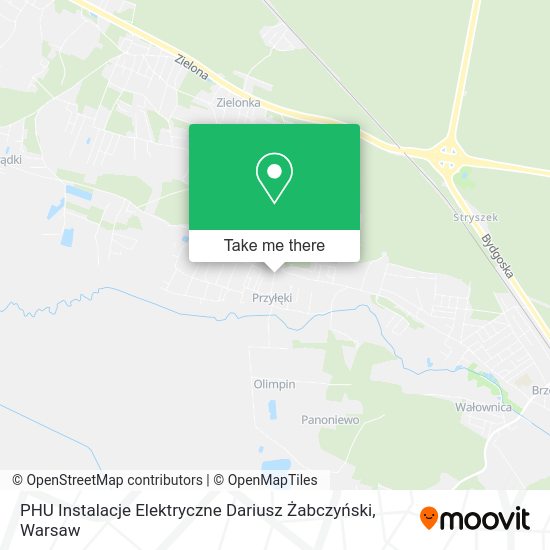 Карта PHU Instalacje Elektryczne Dariusz Żabczyński