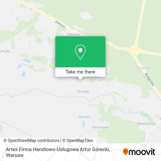 Artex Firma Handlowo-Usługowa Artur Górecki map