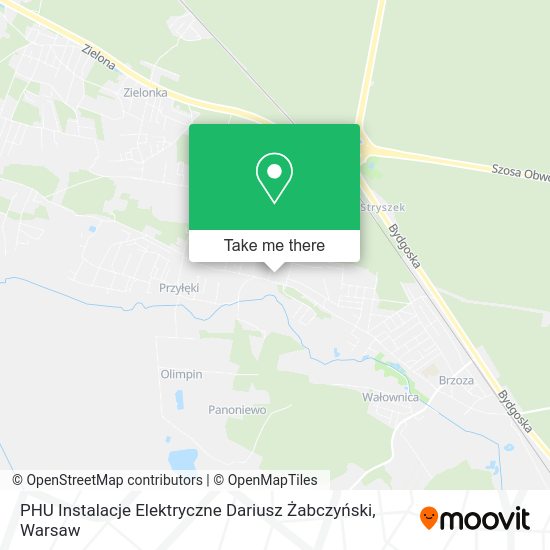 Карта PHU Instalacje Elektryczne Dariusz Żabczyński