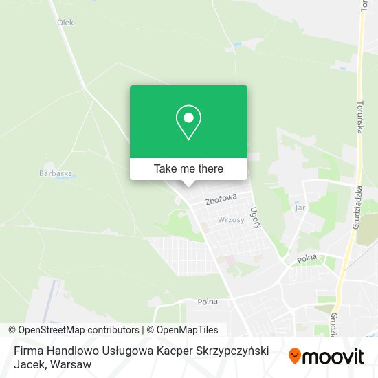 Firma Handlowo Usługowa Kacper Skrzypczyński Jacek map