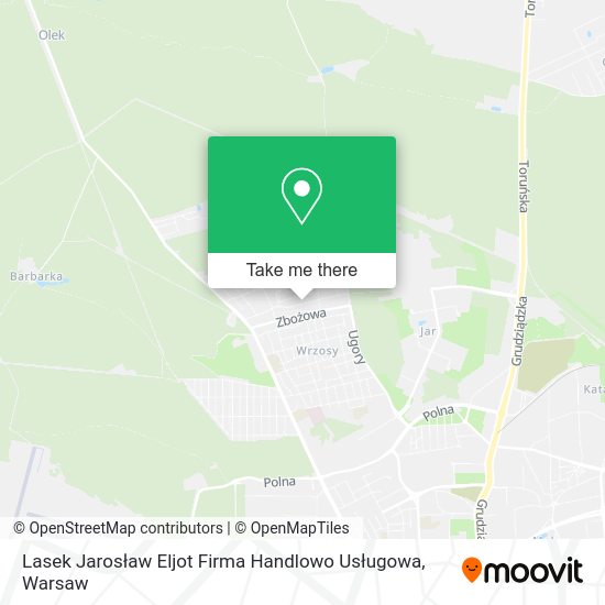 Lasek Jarosław Eljot Firma Handlowo Usługowa map