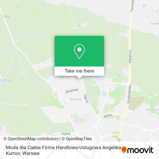 Moda dla Ciebie Firma Handlowo-Usługowa Angelika Kumor map