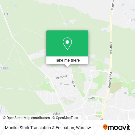 Monika Stark Translation & Education map