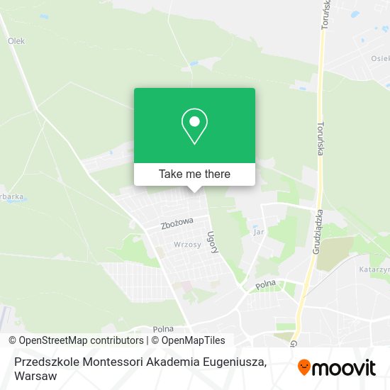 Przedszkole Montessori Akademia Eugeniusza map