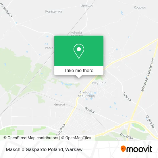 Карта Maschio Gaspardo Poland