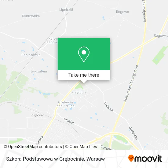 Карта Szkoła Podstawowa w Grębocinie