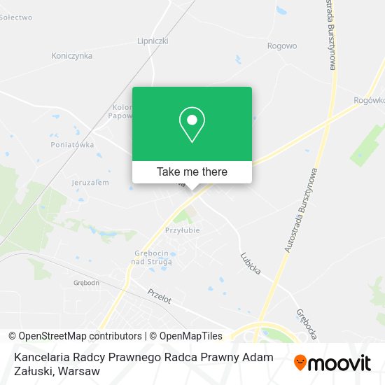 Kancelaria Radcy Prawnego Radca Prawny Adam Załuski map