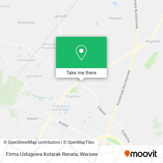 Firma Usługowa Kotarak Renata map