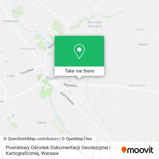 Powiatowy Ośrodek Dokumentacji Geodezyjnej i Kartograficznej map