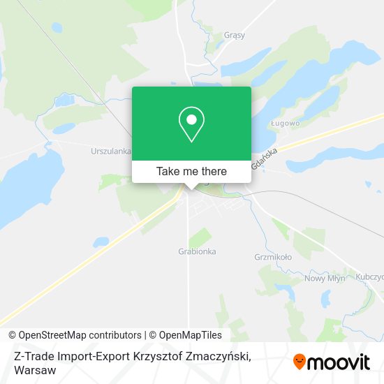 Карта Z-Trade Import-Export Krzysztof Zmaczyński