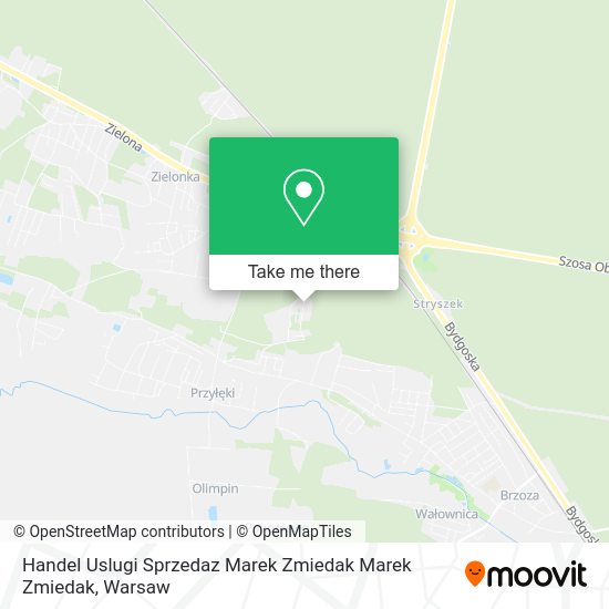 Handel Uslugi Sprzedaz Marek Zmiedak Marek Zmiedak map