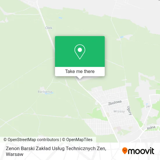 Zenon Barski Zakład Usług Technicznych Zen map