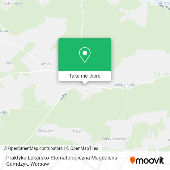 Praktyka Lekarsko-Stomatologiczna Magdalena Gamdzyk map