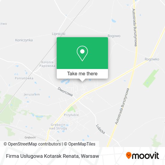 Firma Usługowa Kotarak Renata map