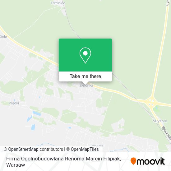 Firma Ogólnobudowlana Renoma Marcin Filipiak map