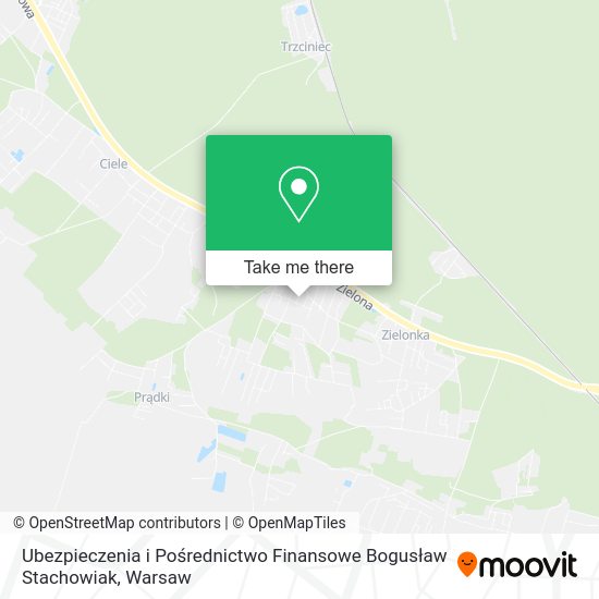 Ubezpieczenia i Pośrednictwo Finansowe Bogusław Stachowiak map