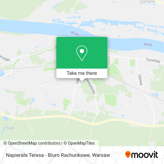 Napierała Teresa - Biuro Rachunkowe map