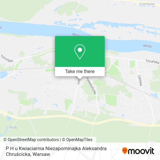 P H u Kwiaciarnia Niezapominajka Aleksandra Chruścicka map