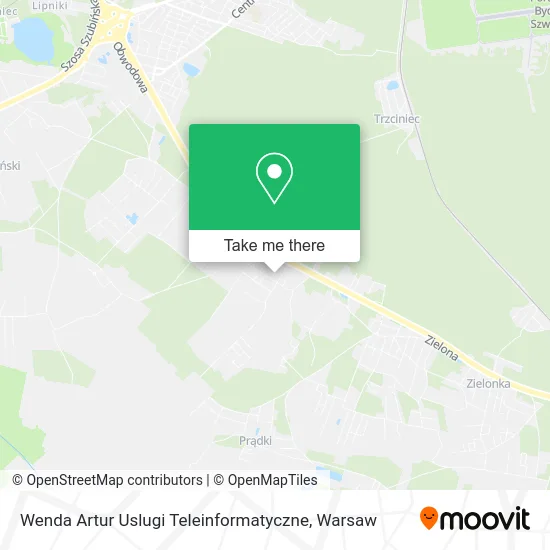 Карта Wenda Artur Uslugi Teleinformatyczne