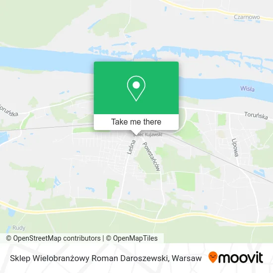 Sklep Wielobranżowy Roman Daroszewski map