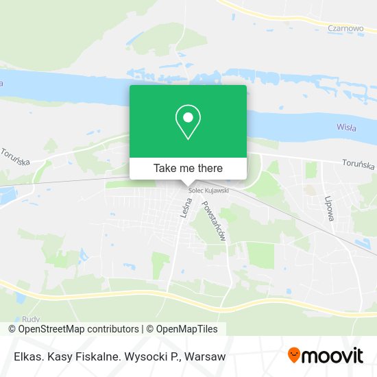 Elkas. Kasy Fiskalne. Wysocki P. map