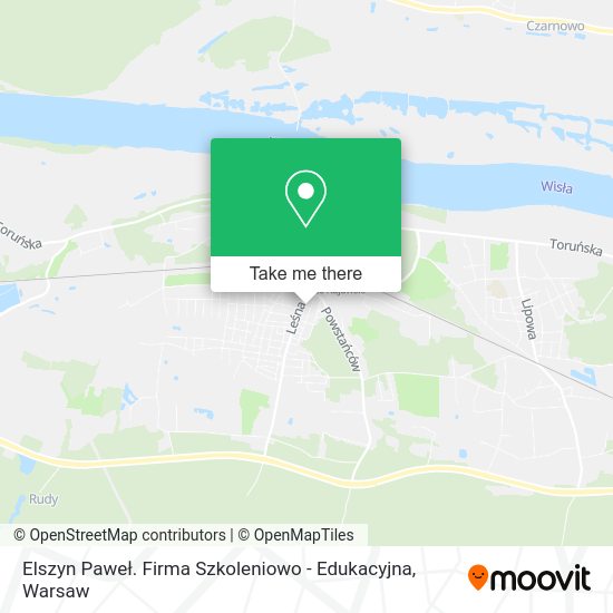 Elszyn Paweł. Firma Szkoleniowo - Edukacyjna map