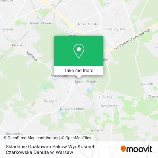 Skladanie Opakowan Pakow Wyr Kosmet Czarkowska Danuta w map