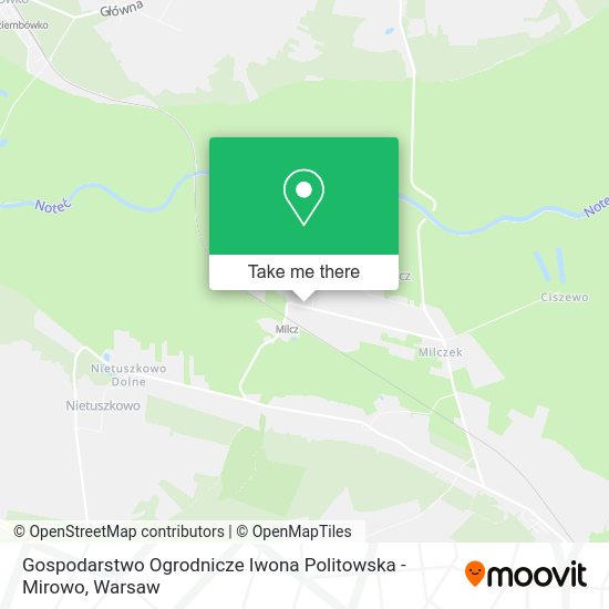 Gospodarstwo Ogrodnicze Iwona Politowska - Mirowo map