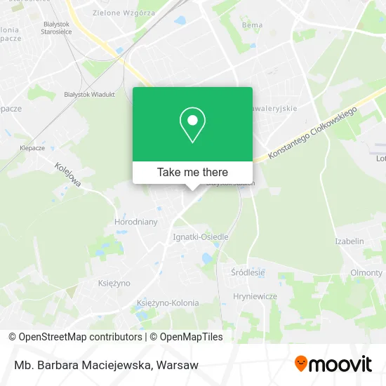 Карта Mb. Barbara Maciejewska