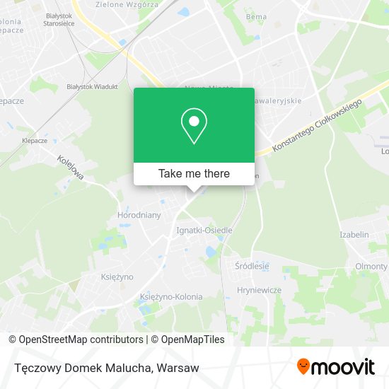 Tęczowy Domek Malucha map