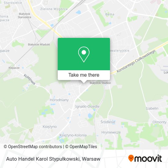 Auto Handel Karol Stypułkowski map