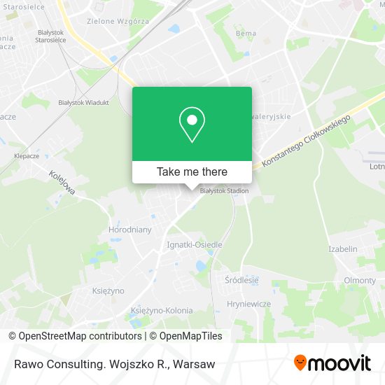 Rawo Consulting. Wojszko R. map