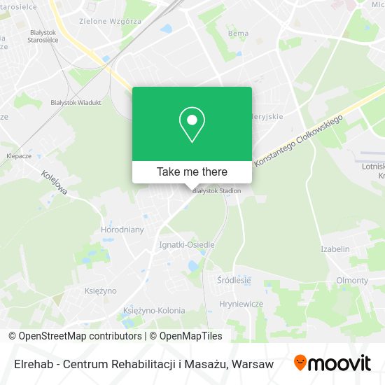 Elrehab - Centrum Rehabilitacji i Masażu map